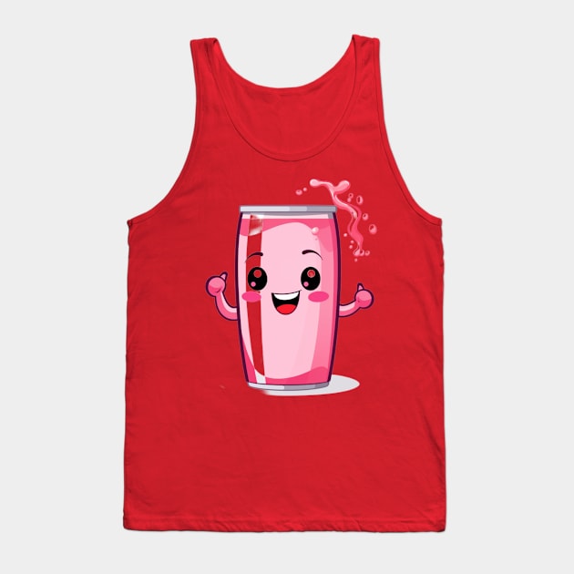 Soft drink cute T-Shirt cute giril Tank Top by nonagobich